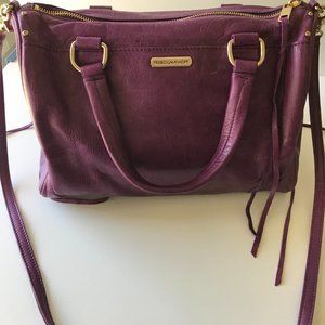 REBECCA MINKOFF Tassel Leather Handle Bag